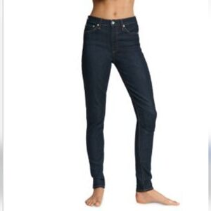 NWT rag & bone Nina High Rise Skinny Jeans In Marine Blue. Women's  26
